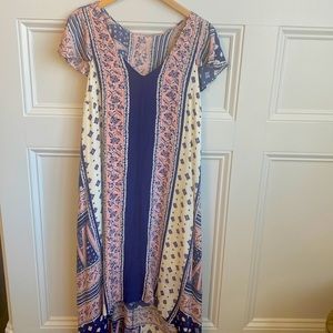 Anthropologie high-low sleeveless dress